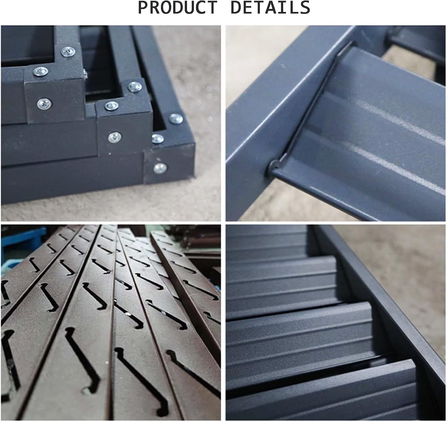 GENERIC Housse De Climatiseur D'extérieur Toutes Saisons - Clôture Décorative En Aluminium - Protection Centrale CA - Enclos Autonomes Pour Poubelle Et Unités De Climatisation
