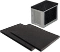  Coussin De Climatiseur, Mousse AC, Barrière Magnétique Contre Le Bruit, Plateau Réglable, 61 X 43,2 X 8,6 Cm, Réduit Le Bruit Et Le Mouvement, Poêle Anti-vibrations Portable Pour Intérieur, Extérieur