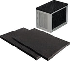  Coussin De Climatiseur, Mousse AC, Barrière Magnétique Contre Le Bruit, Plateau Réglable, 61 X 43,2 X 8,6 Cm, Réduit Le Bruit Et Le Mouvement, Poêle Anti-vibrations Portable Pour Intérieur, Extérieur