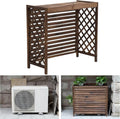 GENERIC Housse De Climatiseur D'extérieur En Bois Massif Et Clôture Décorative Pour Radiateur à Vapeur, Protection élégante Et Présentoir Pour Jardins
