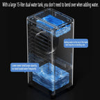 GENERIC Refroidisseur D'air Portable à évaporation Avec Oscillation à 90°, 4 Blocs De Glace, Télécommande, 3 Modes, 3 Vitesses Et Minuterie De 7,5 H Pour La Maison Et Le Bureau