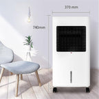GENERIC Refroidisseur évaporatif Portable Avec Télécommande, Climatiseur économiseur D'énergie Pour La Maison, Ventilateur De Brium Silencieux, Conception Légère Compacte Pour Le Bureau De La Pièce, Vitesse R
