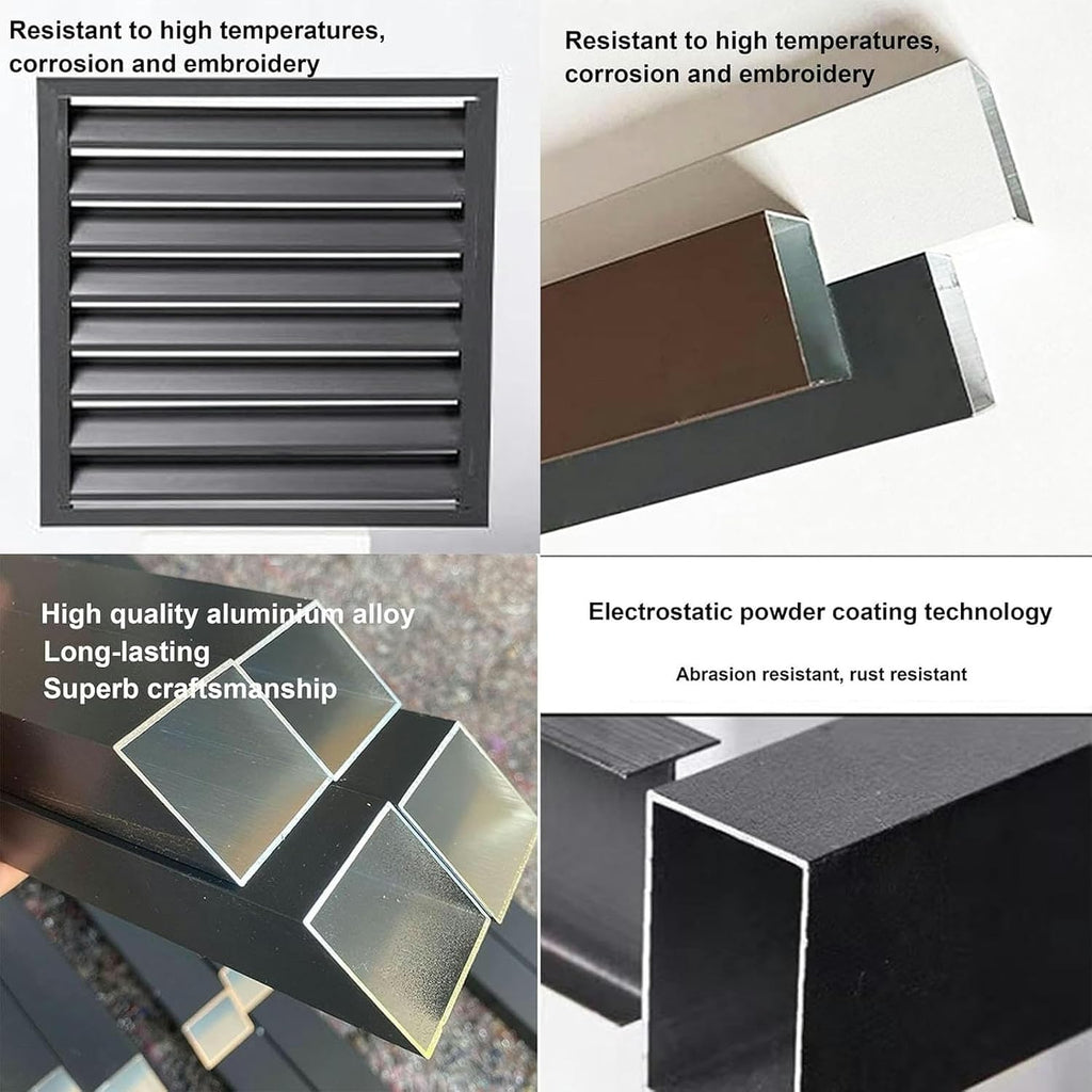  Mini Couvercle En Aluminium Pour Climatiseur, Protection De L'unité De Pompe à Chaleur Extérieure, Housse Résistante Aux Intempéries Pour Système Mini Split, S'adapte à La Plupart Des Climatiseurs
