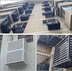  Housse De Climatiseur Extérieur, Abri De Pompe à Chaleur En Aluminium Résistant Aux Intempéries, Décoratif, Housse De Climatisation Réduisant Le Bruit, Protection Extérieure Pour Unités CVC