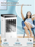 GENERIC Climatiseur Portable/petit Rafraîchisseur D'air : 3 Vitesses Réglables, Minuterie 7 H, Facile à Déplacer (pour Chambres, Bureaux, Etc.)