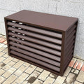 GENERIC Housse De Protection Multifonction Pour Climatiseur Extérieur 1,5P En Aluminium Imperméable Pour Pompe à Chaleur Pour Jardin Et Terrasse (marron, 1,5P)