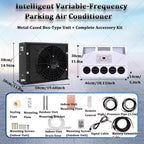 GENERIC Climatiseur De Véhicule Récréatif De Type Fendu 11000BTU Unité De Climatisation électrique Pour Camion, Cabine Et Camping-car, Refroidissement Rapide, Fonctionnement Silencieux