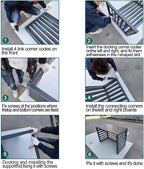 GENERIC Housse De Climatiseur Extérieur, Bouclier AC En Aluminium, Mini Condensateur Divisé, Housse Grise Résistante Aux Intempéries, Convient Pour 2-3 P, Et Accessoire D'extérieur élégant