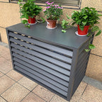 GENERIC Housse De Protection Pour Climatiseur Extérieur – Clôture Antivol Toutes Saisons – Protection Pour Climatiseurs Extérieurs