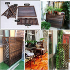 GENERIC Housse En Bois Pour Climatiseur Extérieur Et Support De Fleurs En Bois Massif Pour Unités De Climatisation, écran De Jardin Et Cache-radiateur, Solution élégante De Climatisation Extérieure